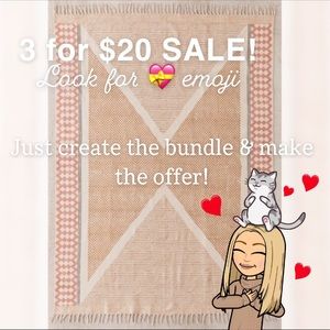 3 FOR $20 SALE! Items marked with 💝